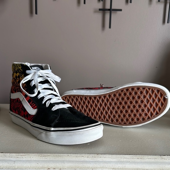Vans SK8-HI Logo Flame Suede - Picture 5 of 6